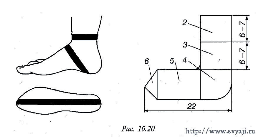 Вязание носков крючком